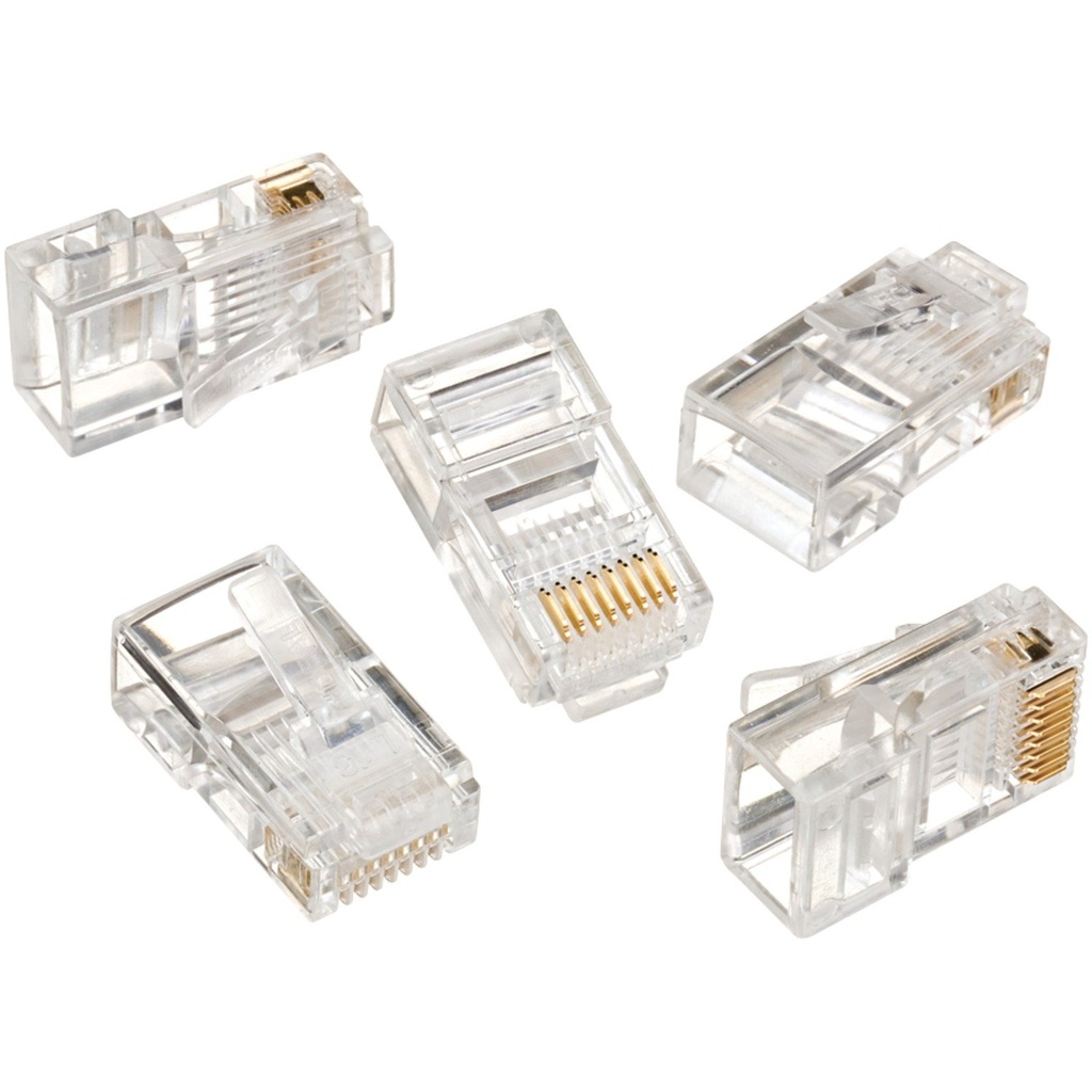 CAT 5e Connectors, Card of 25