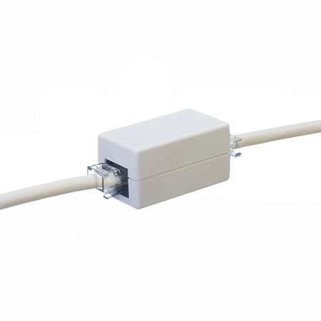 CAT 6 Inline RJ-45 Coupler, White