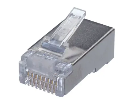 CAT 5e Shielded Connectors, Card of 25