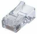CAT 5e Feed-Thru Connectors, Card of 25
