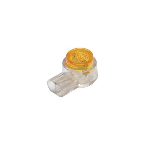 IDC Jellybean Connectors, UY 2-Wire Yellow, Pack of 25