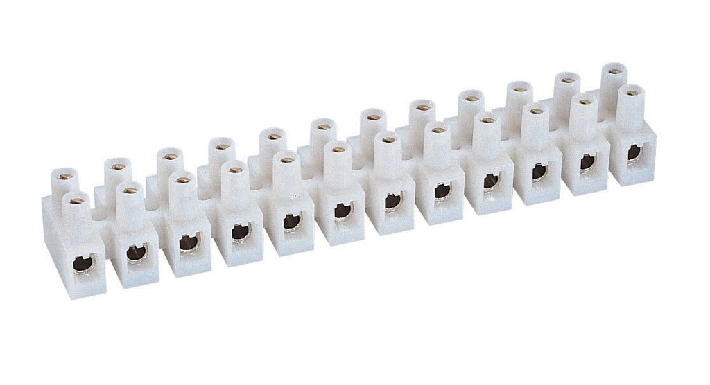 Barrier Strip, 12-Circuit, 35A/300V cUL, 22-10 AWG, Box of 100