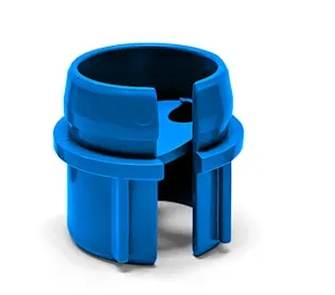 Can-Snap™ Non-Metallic Snap-In Connectors 1/2", Stubby Barrel of 2,500