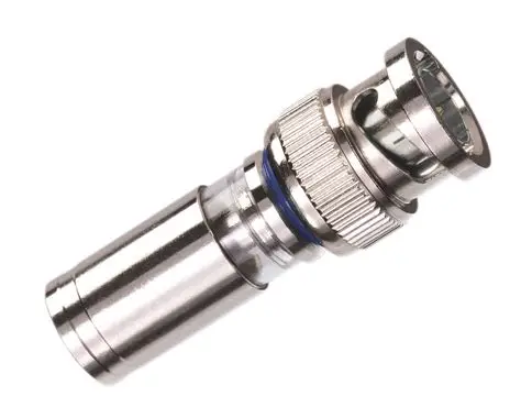 InSITE™ RTQ™ BNC Compression Connectors, RG-6/6Q & Plenum 6/6Q, Card of 4