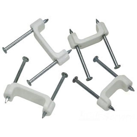 1/2" Plastic Insulated Staples, Bag of 500
