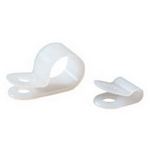 Cable Clamp, 1/8" x 3/8", Bag of 100