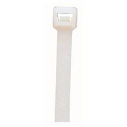 Light Heavy-Duty Cable Ties, 8", 120 lb, Bag of 100