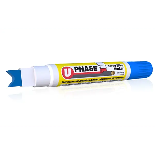 Large U-Phase Marker - Black (Single Pen)
