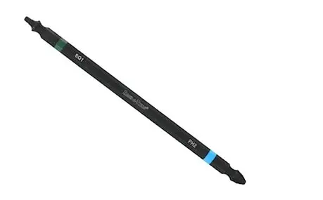 [70126GB] Impact Bit - Double Ended #1 Green & #2 Blue x 6"