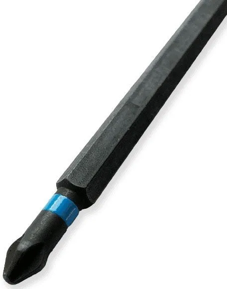 [70144BP1] Impact Bit - #1 Phillips x 4" -Grey ring -PKG