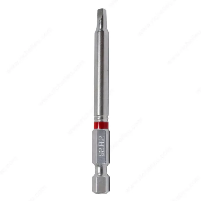 Impact Bit - #1 Robertson x 4" -Green ring