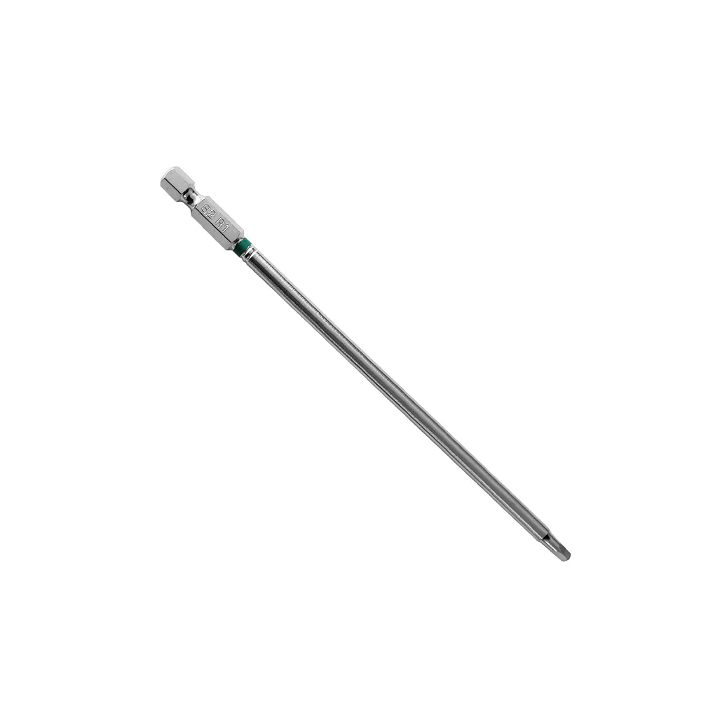 Impact Bit -#2 Robertson x 6" -Red ring
