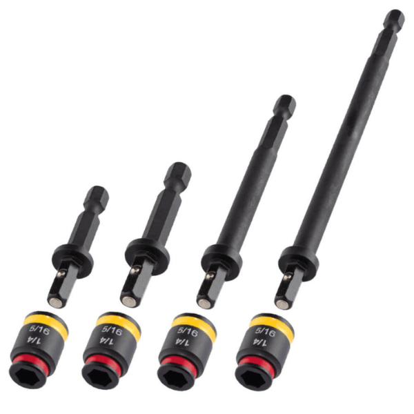 [70464RY] Malco C-Rhex Dble-End Magnetic 4" Hex Driver 1/4" & 5/16" -RD/YW