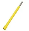 Hex Bit - 5/16" Yellow x 6" PKG