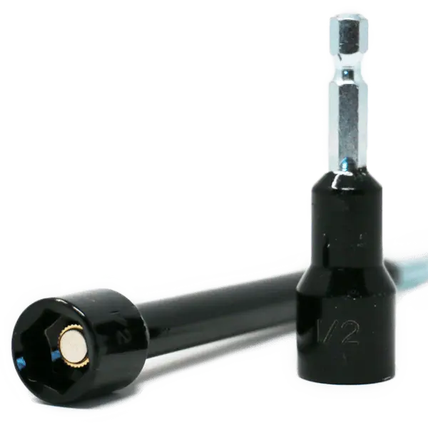 Hex Bit - 1/2" Black x 2.5" PKG