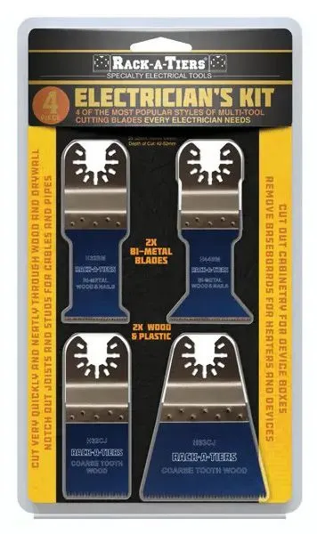 Electrician's Kit -4 pcs-blades