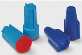 Aqua/Red Outdoor Waterproof Connectors (5 per card)