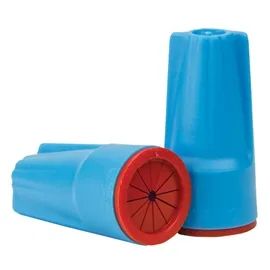 Aqua/Red OutdoorWaterproof Connectors (Qty 20)