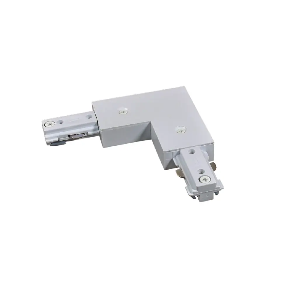 [CL-TRAH-LCON-WH] Surface Mounted Track Accessories L Connector - White