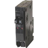 Square D QO1515CP 15A/15A Single-Pole Tandem Circuit Breaker 