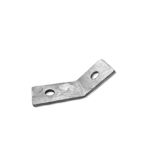 [SNF-255A-HG] 45 Degree Strut Fitting – Two Hole Open Angles