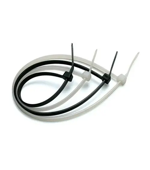 11″ Cable Ties Standard 50 LBS Black 