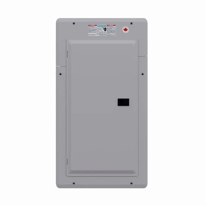 Siemens SEQ32100SM Single Phase Service Entrance Load Center With Factory Installed Breaker, 240 VAC, 100 A, 65 kAIC