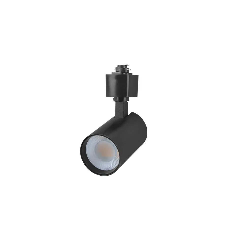 Canolight 10W 3-Wire Surface Mounted LED Track Light Head Black