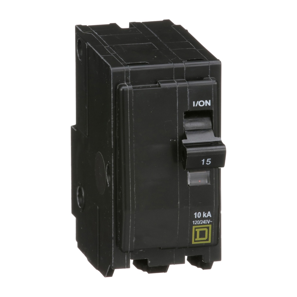 Square D QO215 15A 2-Pole Plug-In Circuit Breaker