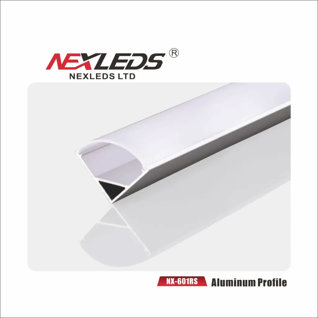 [NX-601RS] Angled Surface Mounted LED Aluminum Profile 3M NX-601RS
