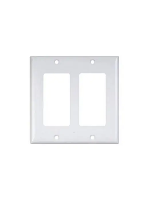 2 Gang Decora Wall Plate