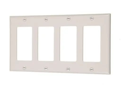 4 Gang Decora Wall Plate
