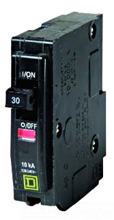 Square D QO130 Circuit Breaker 30A Plug in 120/240V 1P 