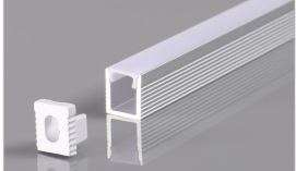 Nexleds Surface Mounted narrow Aluminum extrusion 3000*08*09mm (NX-0809)