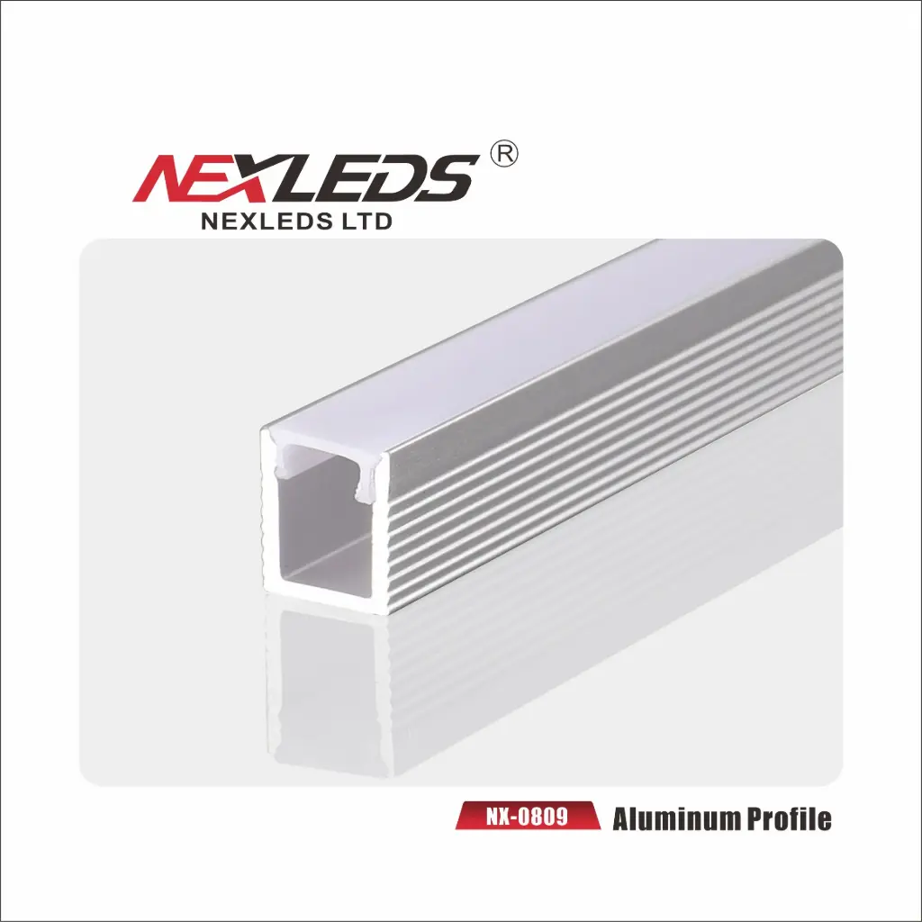 Surface/Recessed Mounted Narrow Aluminum Profile NX-0809