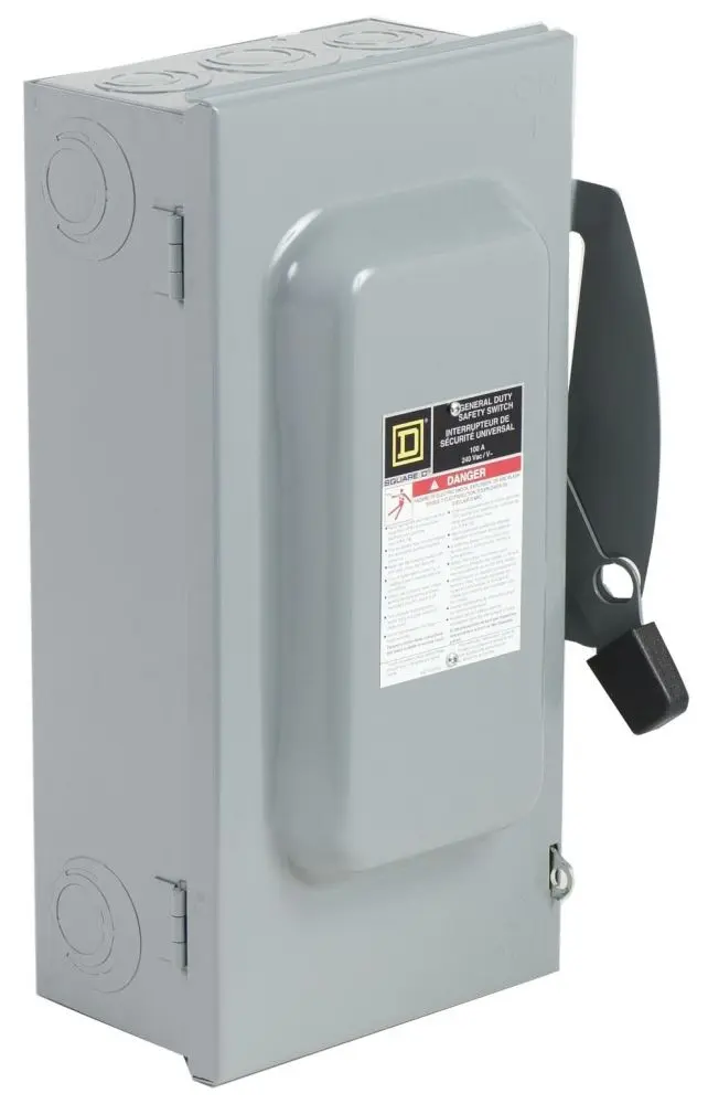 Square D CD323N 100A 3 Pole Fusible Type 1