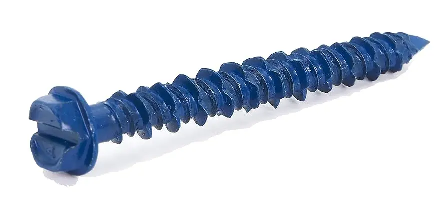 Hex Concrete Screws 3/16 x 1 3/4