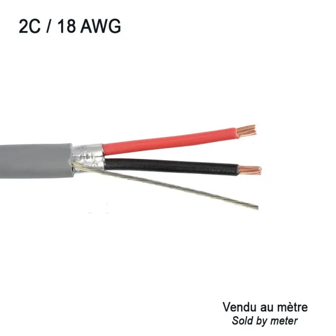 22/4 Stranded Unshielded Cable, Plenum, CMP, FT6 (300 m) Pull Box
