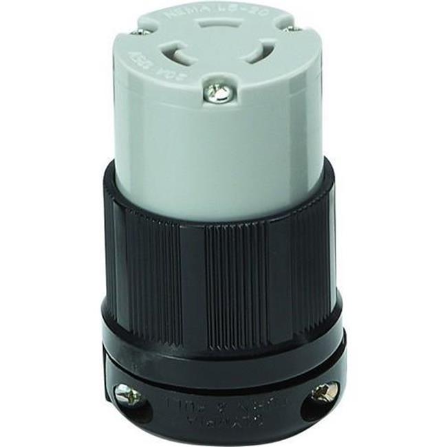 [89734] Morris 89734 Twist Lock Female Receptacles - 2 Pole, 3 Wire, 20A 125VAC
