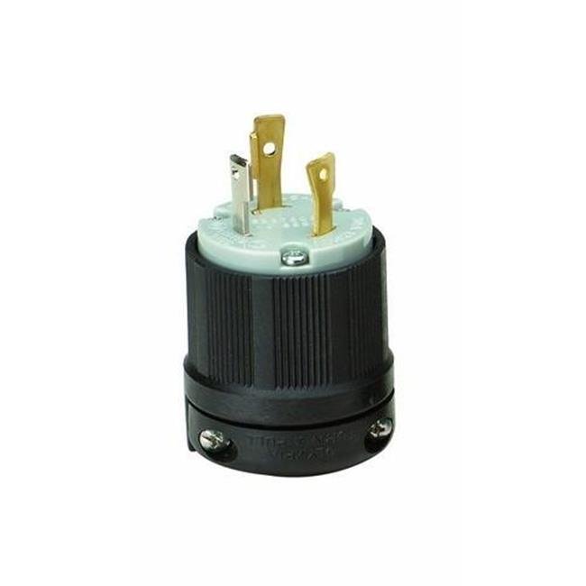 Morris 89748 Twist Lock Male Plugs - 2 Pole  3 Wire  30A 125VAC
