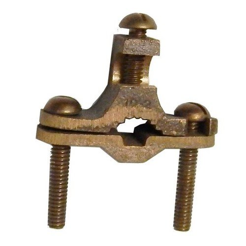 Morris 91656 0.5-1 in. Copper Ground Clamp - Lay-in Direct Burial