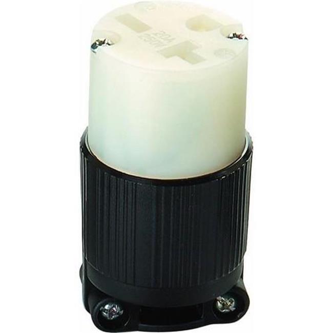 Morris 89619 Straight Blade Female Receptacles - 2 Pole, 3 Wire, 20A 250VAC