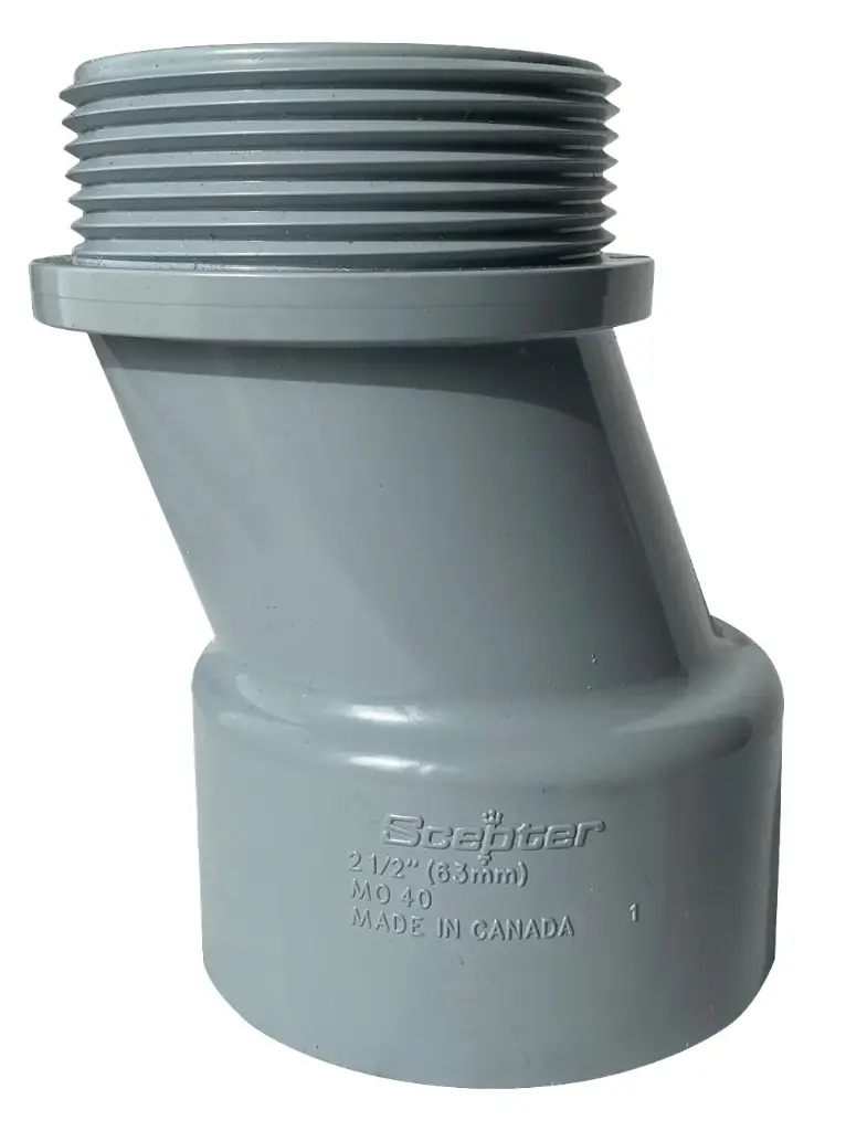 [MO40] 2-1/2" PVC Meter Offset