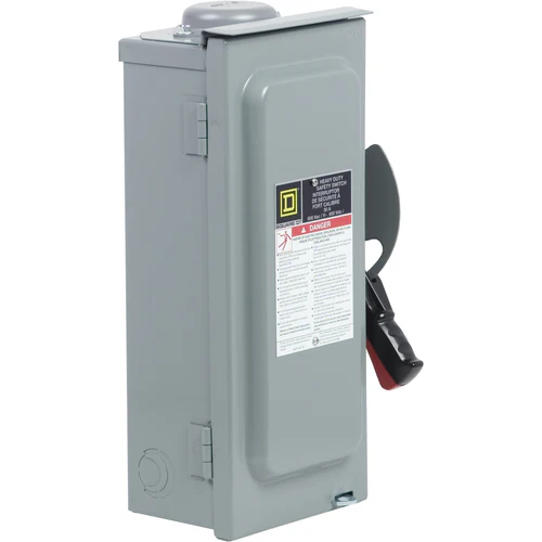 Safety Switch Non Fusible, 30A, 600VAC/VDC, 3 Poles, 30HP, NEMA 3R