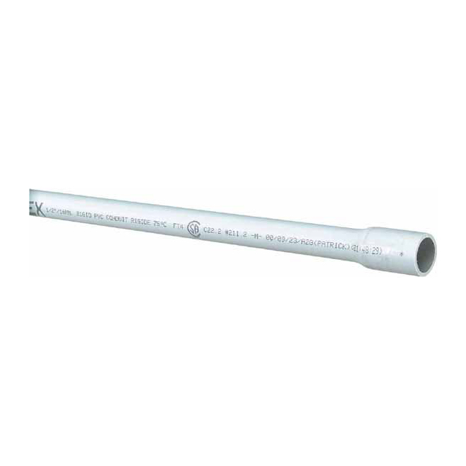 1-1/2"x10' PVC Rigid Conduit