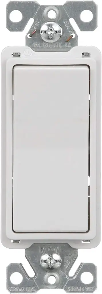 [7504W-SP-L] Eaton 15A, 120-volt standard grade 4-way decorator switch