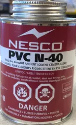 Nesco PVC Conduit Solvent Cement Clear 250ml