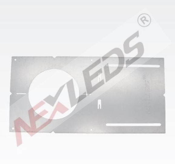 Nexleds 4 inch Smash Plate no lip (NX-4ESMP)