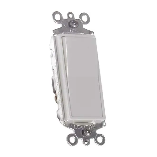 Eaton 7503W-SP-L 7503W-BOX 15-Amp 120-Volt 3-Way Decorator, White