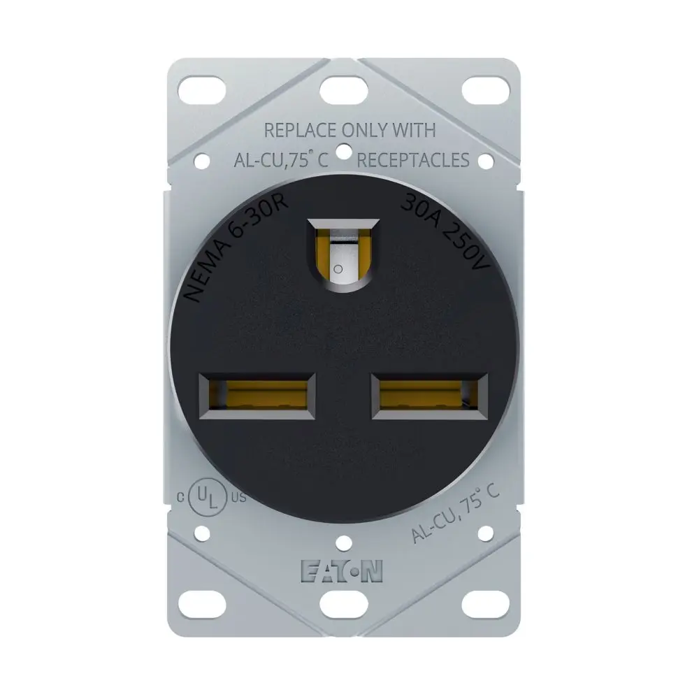[AH1234BK-BOX] Eaton AH1234BK-BOX 30A 250V Receptacle